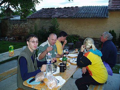 Schneeberg - Vacsora közben