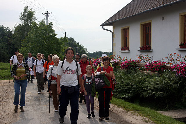 Őrség - Goričko túra 2010 - Érkezés Csörgőszerre