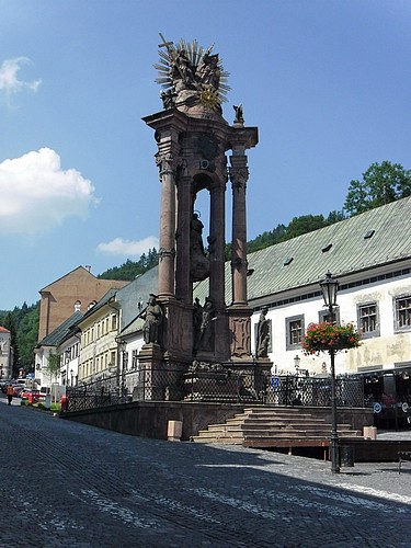 59. Szlovák Turista Találkozó - Selmecbánya - Szentháromság szobor